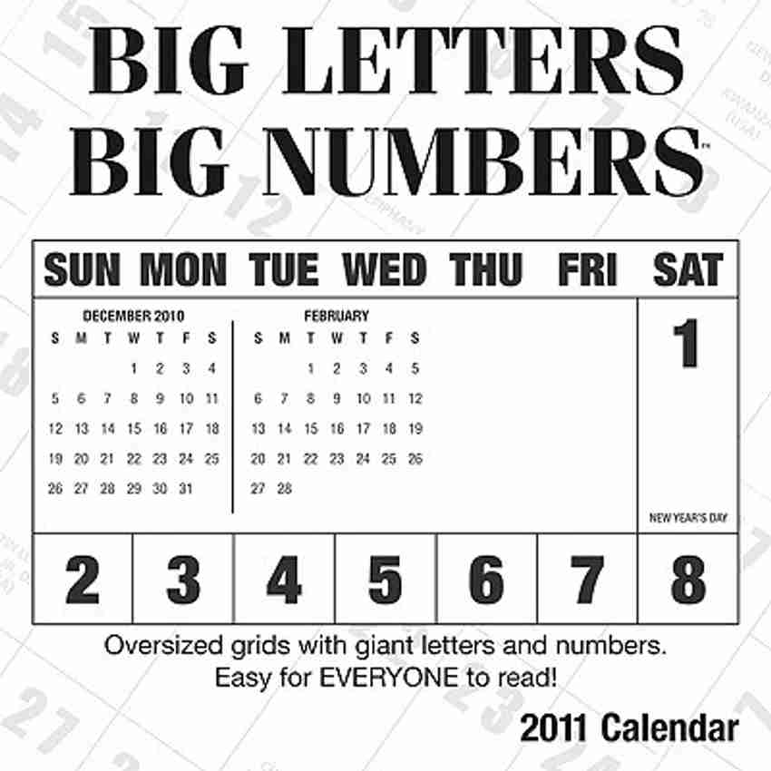 Big Letters Big Numbers 2011: Buy Big Letters Big Numbers 2011 by unknown  at Low Price in India | Flipkart.com