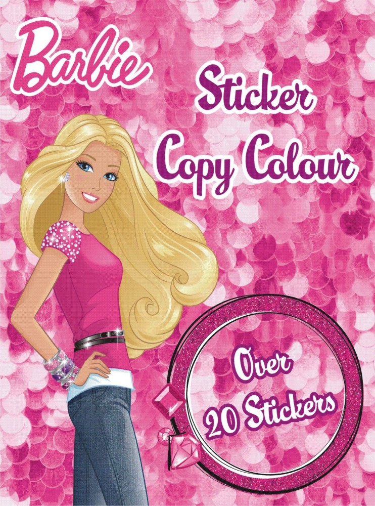 Barbie Sticker Copy Colour: Buy Barbie Sticker Copy Colour by Future at Low  Price in India