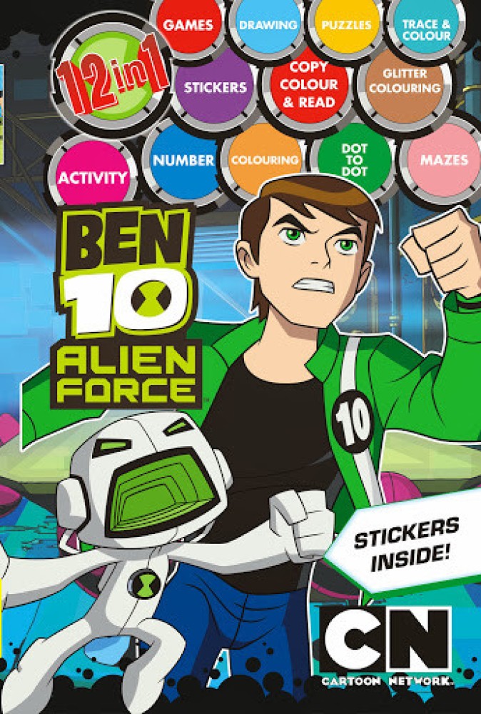 Tutorial speed drawing Alien X, Ben 10: Alien Force - tutorial como de