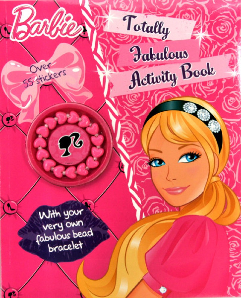 Barbie activity hot sale book