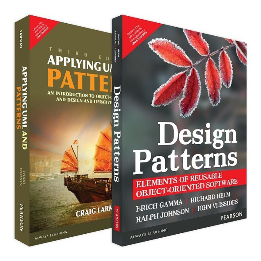 2 Books Combo of Design Patterns by Larman & Gamma Combo Edition: Buy 2  Books Combo of Design Patterns by Larman & Gamma Combo Edition by Larman,  Gamma at Low Price in