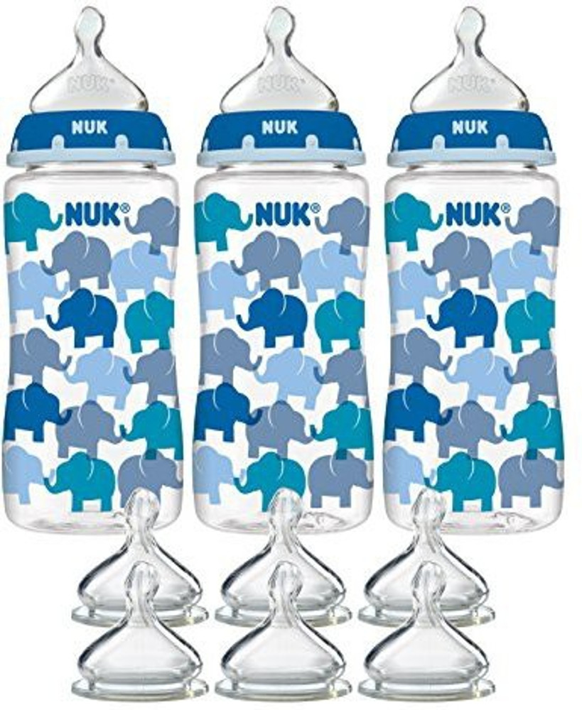 Nuk slow flow nipples top