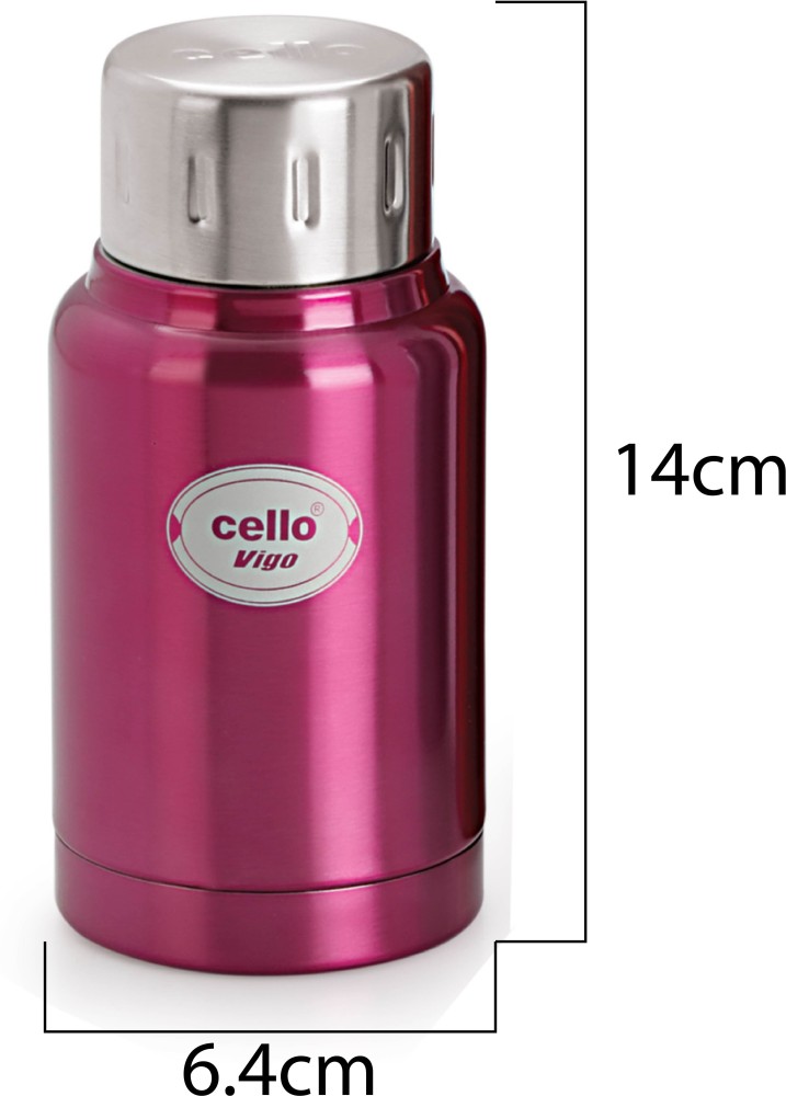 Cello thermosteel flask 160 clearance ml