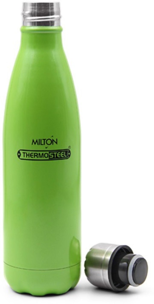 Milton Thermosteel Duo 500 DLX Bottle, 500ml, Steel – neighbourjoy