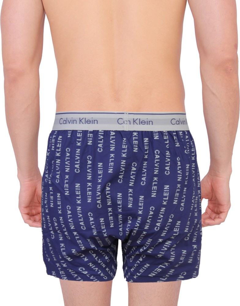 Calvin Klein Printed Men Boxer Buy Blue Calvin Klein Printed Men