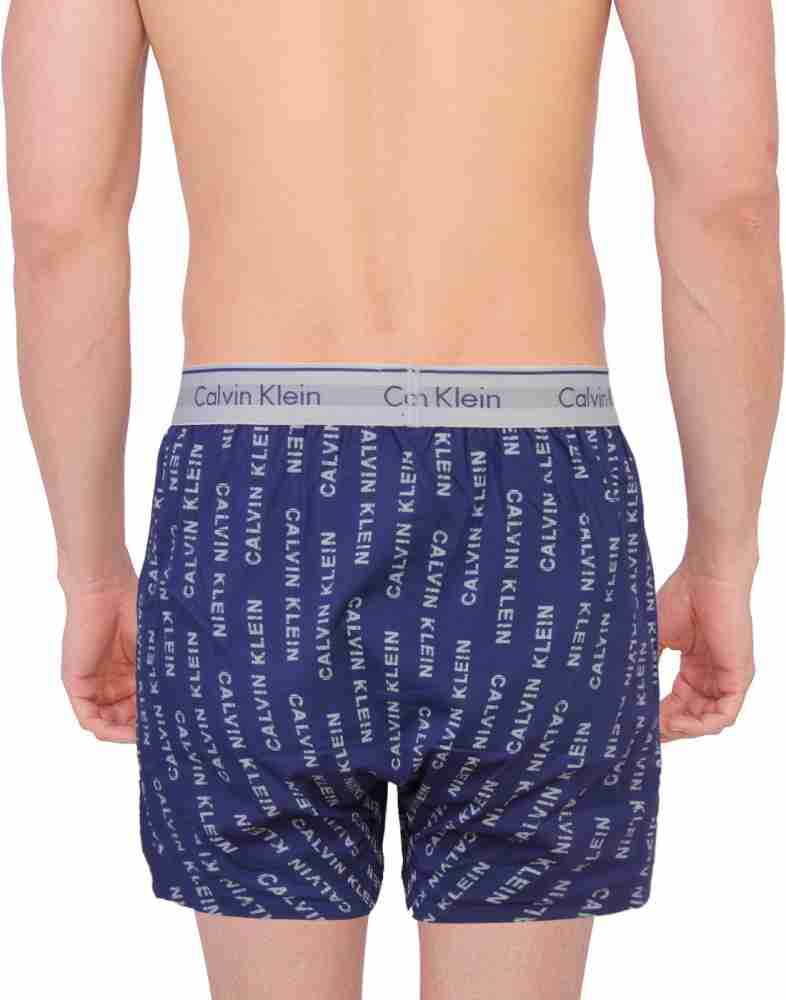 Calvin Klein Printed Men Boxer Buy Blue Calvin Klein Printed Men