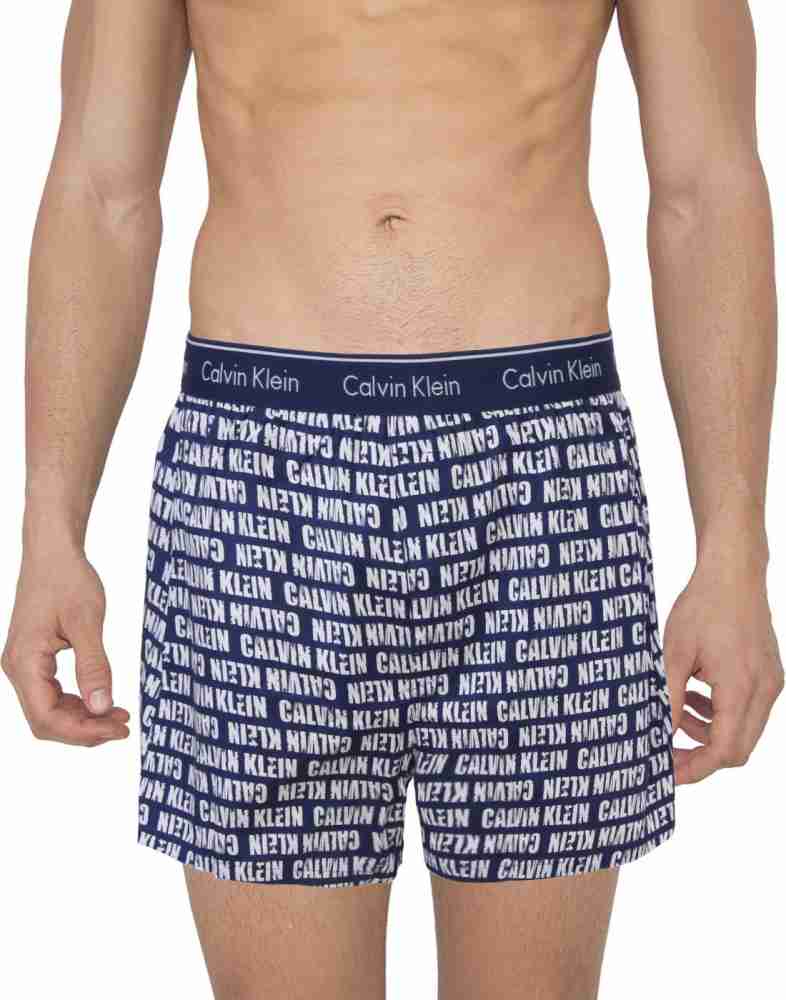 Calvin Klein Printed Men Boxer Buy Blue Calvin Klein Printed Men