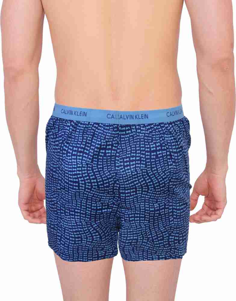 Calvin Klein Printed Men Boxer Buy Blue Calvin Klein Printed Men