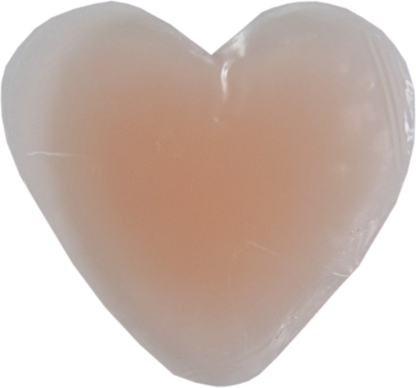 JKFs Pink Heart Silicone Peel and Stick Bra Petals Price in India - Buy  JKFs Pink Heart Silicone Peel and Stick Bra Petals online at