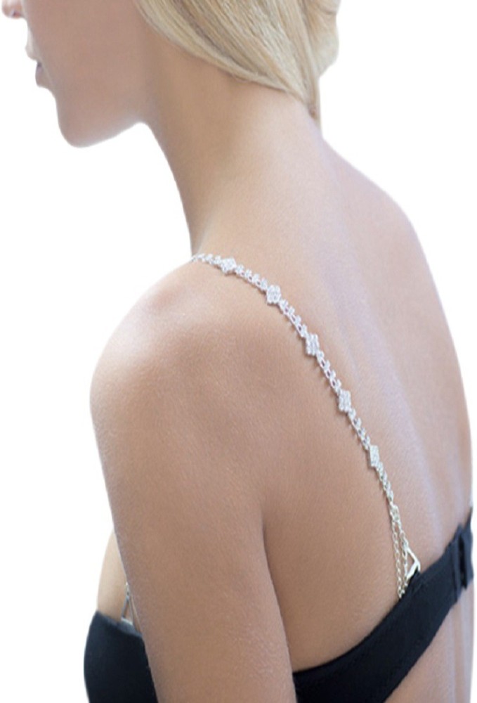 Buy Valeria Chunky Chain Bra Straps, Bra Straps Vintage Chain, Shoulder  Jewelry, Replacement Bra Straps, Strapless Bra Solution, Bra Straps Online  in India 