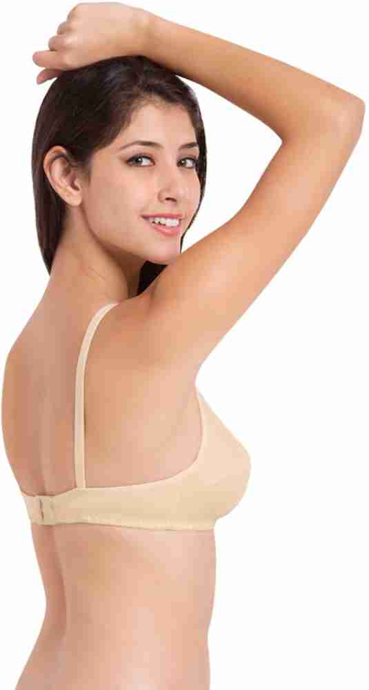 Buy Souminie Pack Of 3 Non Padded Soft Fit Bras - Bra for Women