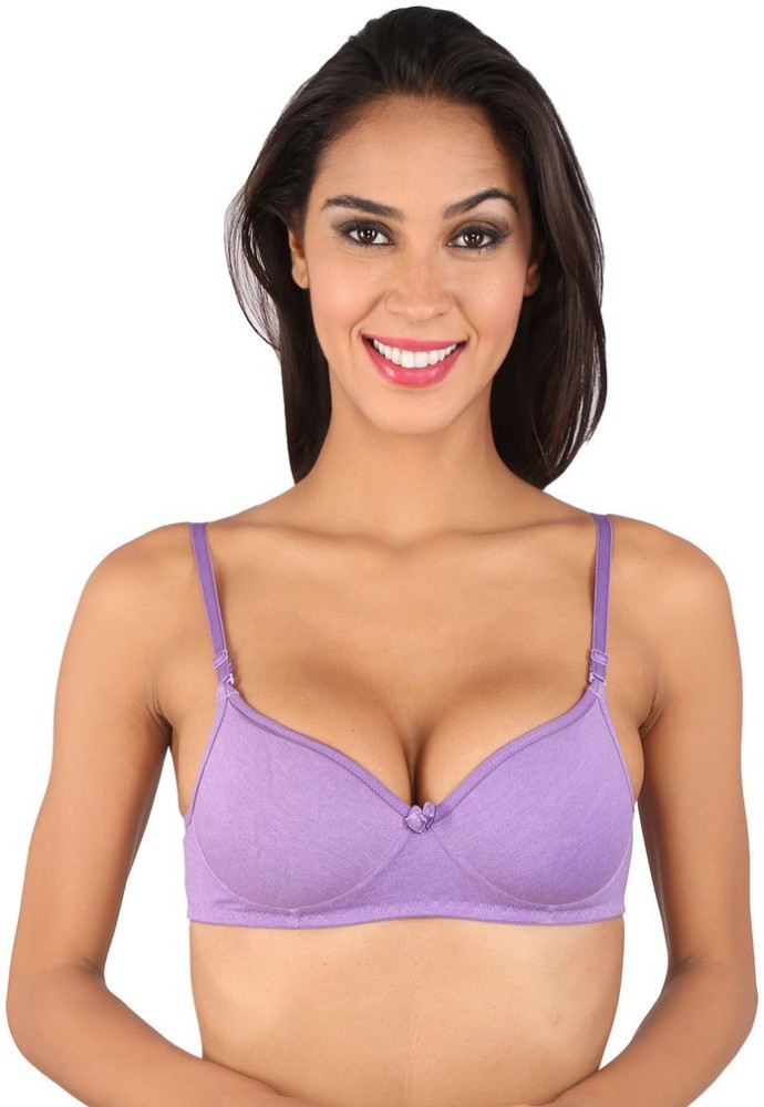BRALUX Liza Women Full Coverage Lightly Padded Bra - Buy Melange Lavender  BRALUX Liza Women Full Coverage Lightly Padded Bra Online at Best Prices in  India