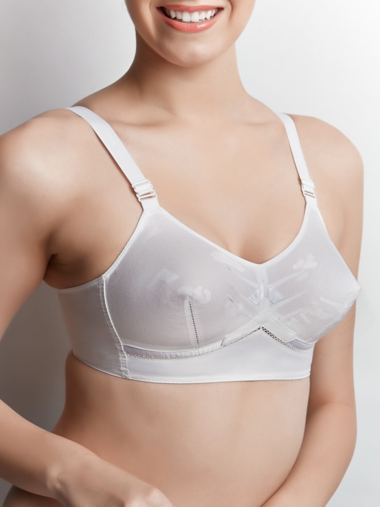 Libertina Princess Women Minimizer Non Padded Bra - Buy White Libertina  Princess Women Minimizer Non Padded Bra Online at Best Prices in India