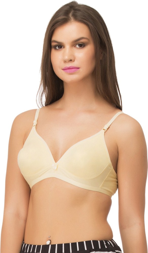 Clovia Women Full Coverage Non Padded Bra - Buy Beige Clovia Women Full  Coverage Non Padded Bra Online at Best Prices in India