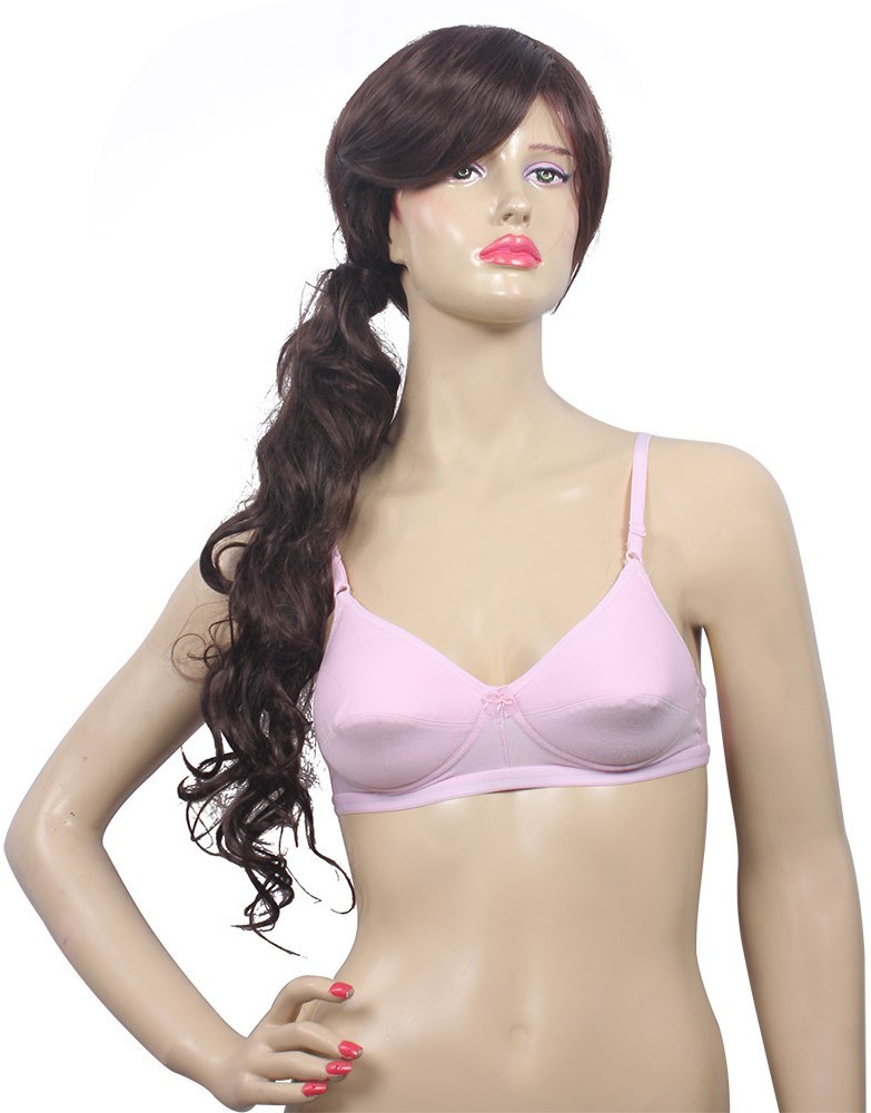 Buy Van Heusen Pink Cotton Full Coverage Bra for Women Online