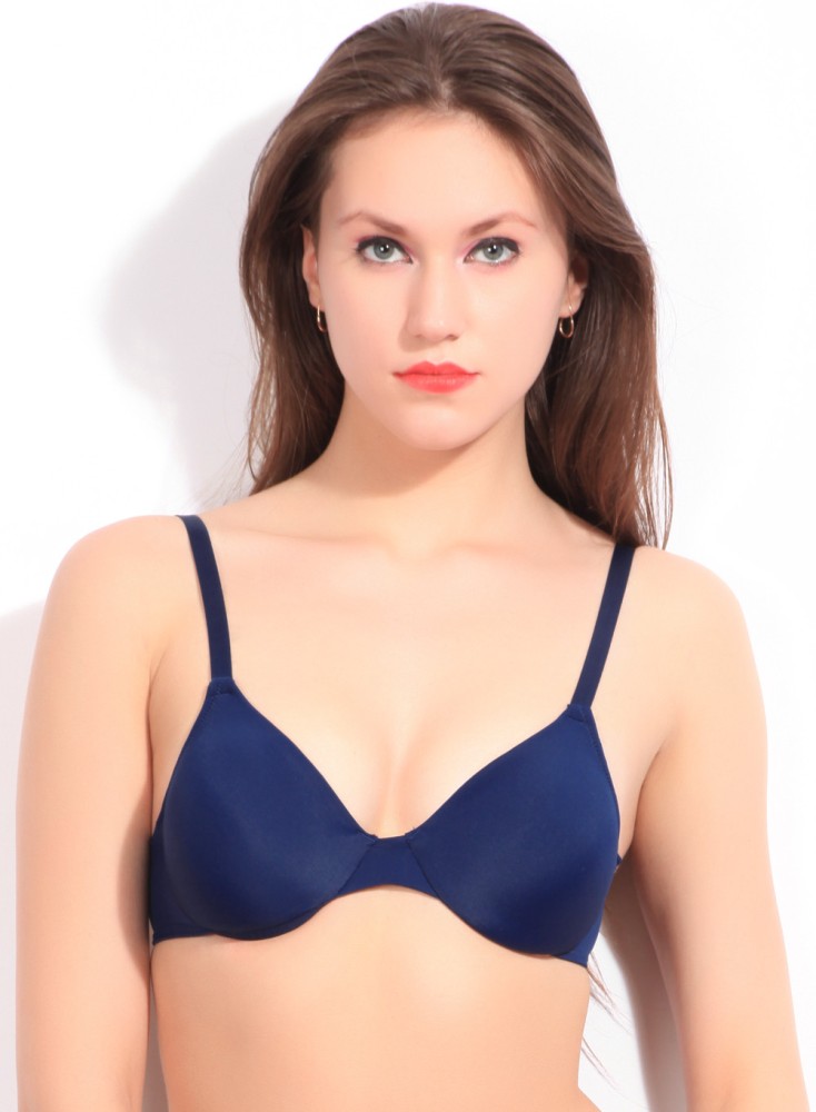HANES Concealers Underwire G511 Women Push-up Non Padded Bra - Buy DEEP  BLUE HANES Concealers Underwire G511 Women Push-up Non Padded Bra Online at  Best Prices in India