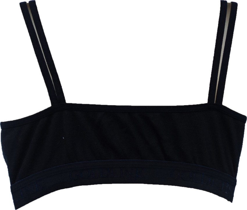 GOLDLINE Play HookLess Women Sports Bra - Buy White, Black GOLDLINE Play  HookLess Women Sports Bra Online at Best Prices in India