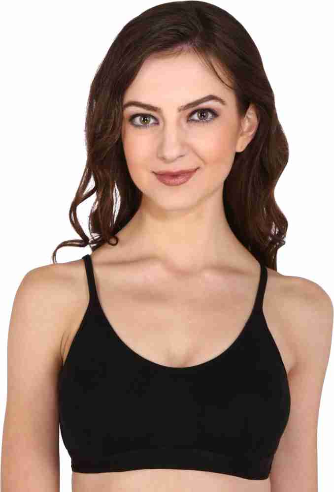 BRALUX Kanchan Women Sports Non Padded Bra - Buy Black BRALUX Kanchan Women  Sports Non Padded Bra Online at Best Prices in India