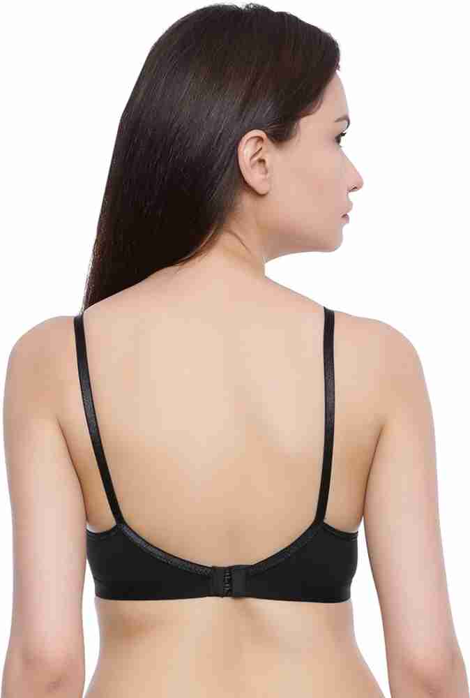 Buy Rosaline By Zivame Black Non Wired Non Padded Bra for Women