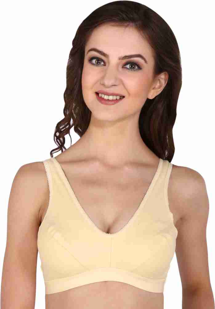 BRALUX Women Sports Non Padded Bra - Buy Skin BRALUX Women Sports Non  Padded Bra Online at Best Prices in India