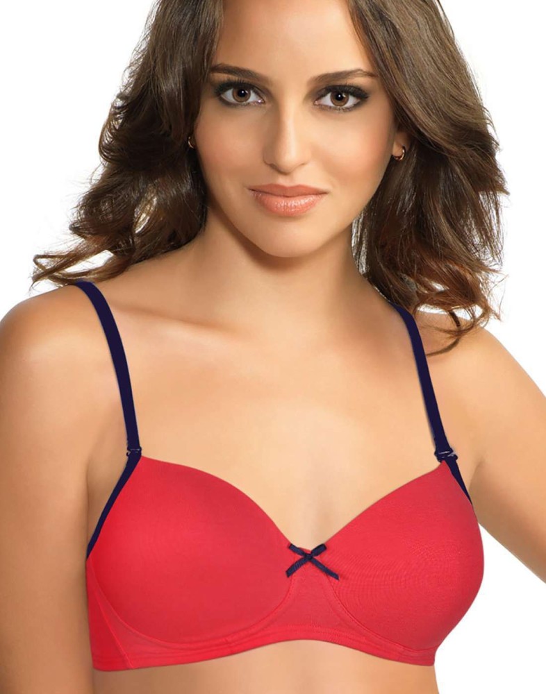 AMANTE Cotton Casual Padded Non-Wired T-Shirt Bra Color Light Grey Marl  Size 36D in Delhi at best price by Amante (Vegas Mall) - Justdial