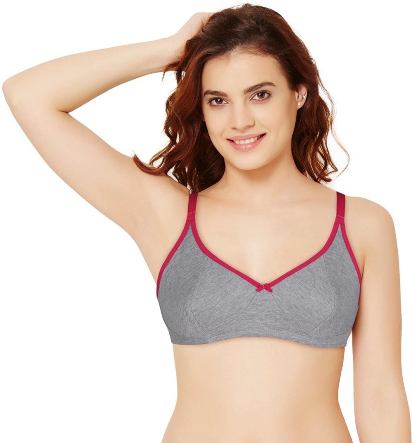 ROSALINE by Zivame Pro Women Full Coverage Non Padded Bra - Buy Light Grey  Melange ROSALINE by Zivame Pro Women Full Coverage Non Padded Bra Online at  Best Prices in India