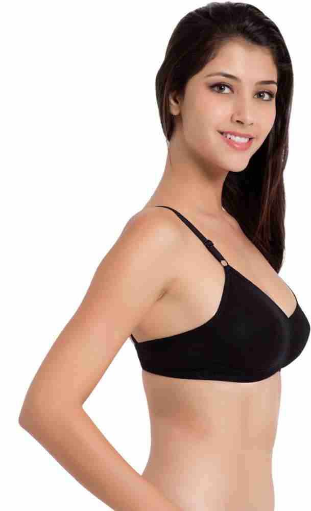SOUMINIE by Belle Lingeries Flexi Fit Cotton Non-Padded Pack of 3