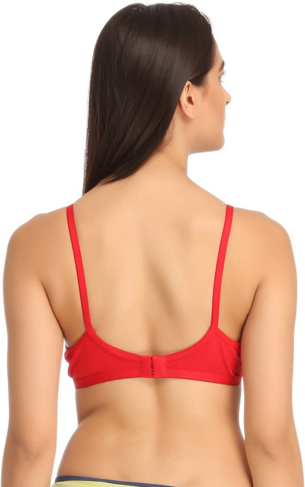 DaylFora Cotton Padded Wire Free Bra Women Full Coverage Lightly Padded Bra  - Buy DaylFora Cotton Padded Wire Free Bra Women Full Coverage Lightly Padded  Bra Online at Best Prices in India