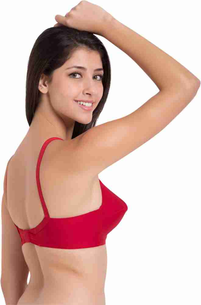 SOUMINIE by Belle Lingeries Classic Fit Cotton Non-Padded Pack of 3 Women  Full Coverage Non Padded Bra - Buy Multicolor SOUMINIE by Belle Lingeries  Classic Fit Cotton Non-Padded Pack of 3 Women