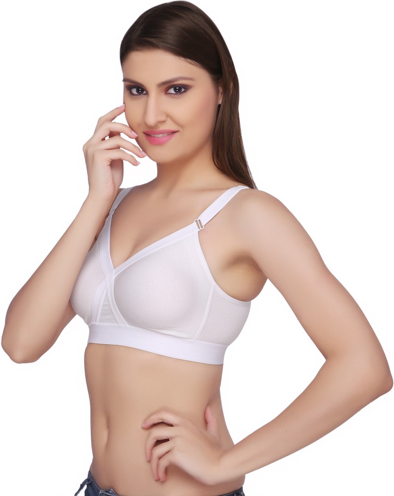 VALENTINE White Women T-Shirt Bra - Buy White VALENTINE White Women T-Shirt  Bra Online at Best Prices in India