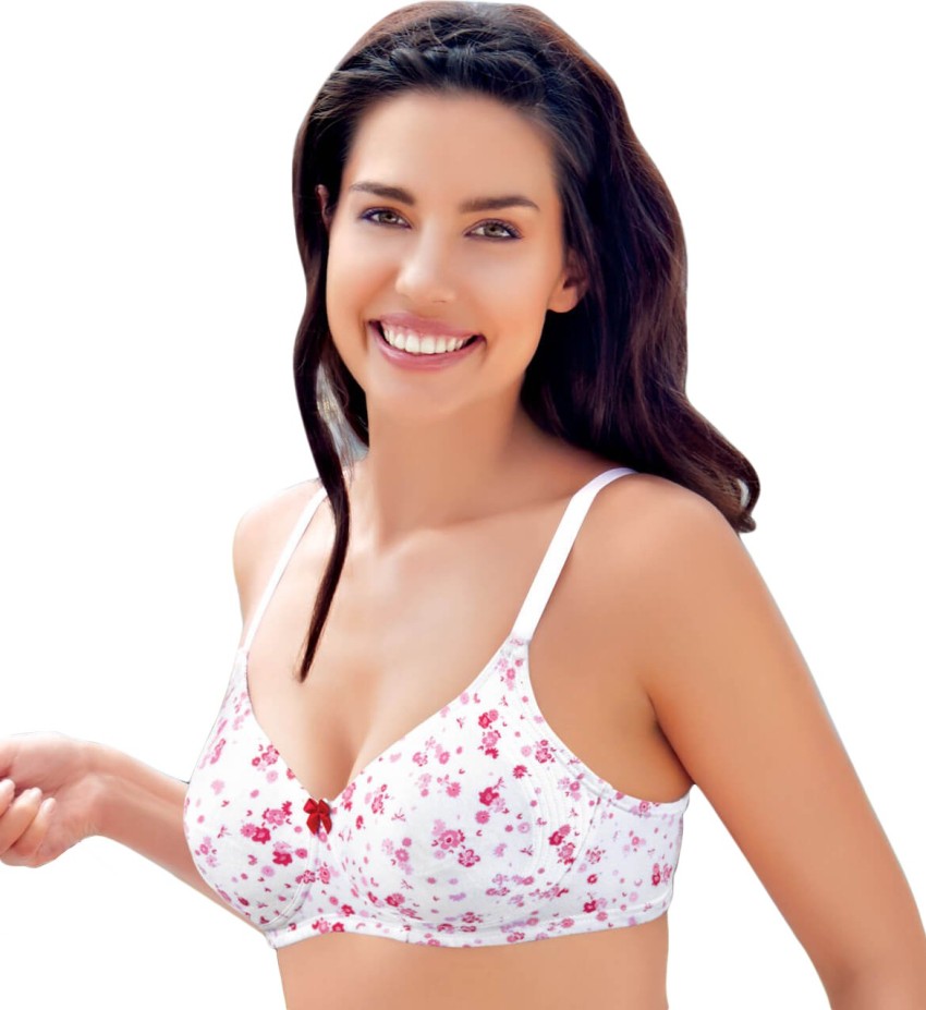 Enamor A074 T-Shirt Cotton Bra - Full Support Non-Padded Wirefree