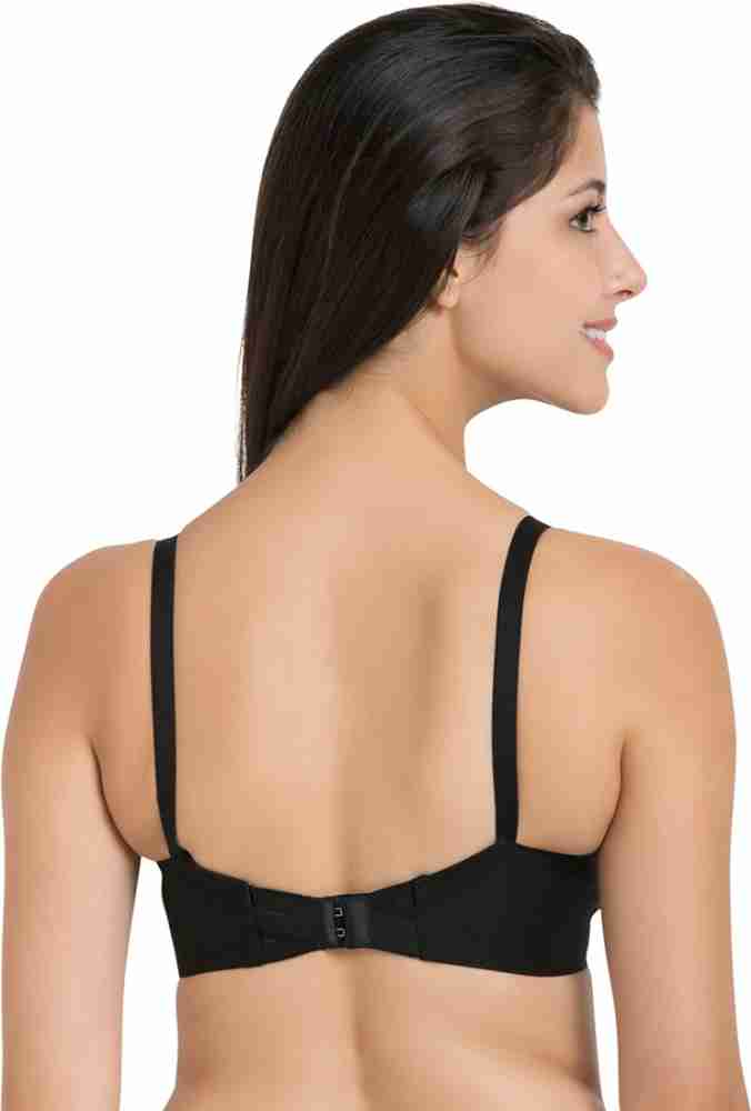 SOUMINIE by Belle Lingeries Classic Fit Cotton Non-Padded Pack of 3 Women  Full Coverage Non Padded Bra