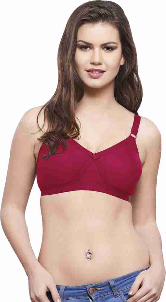 Hemali Plain Pink B Cup Bra, Size: 30-40 inch at Rs 170/piece in