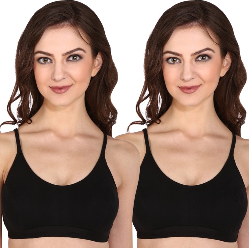 BRALUX Kanchan Women Sports Non Padded Bra - Buy Black BRALUX Kanchan Women  Sports Non Padded Bra Online at Best Prices in India