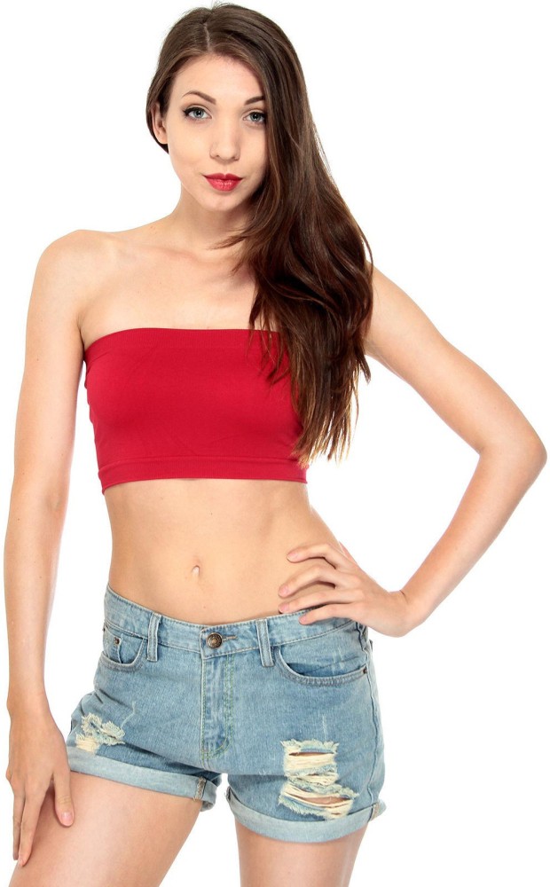 Fashion Line Women Bandeau/Tube Non Padded Bra - Buy Fashion Line Women  Bandeau/Tube Non Padded Bra Online at Best Prices in India