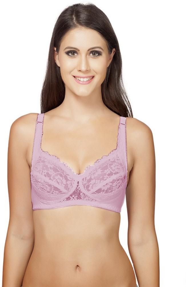 35% OFF on Sherry Apparel Pink Seamless Non-padded Bra on Snapdeal