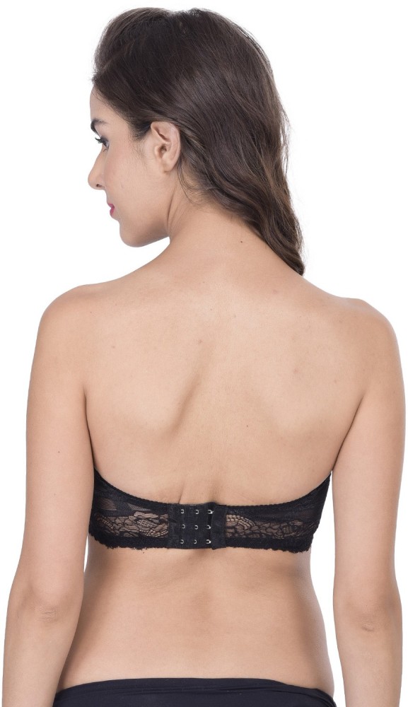 Buy online Lace Detail Tube Bra & Panty Set from lingerie for Women by  Prettycat for ₹300 at 80% off