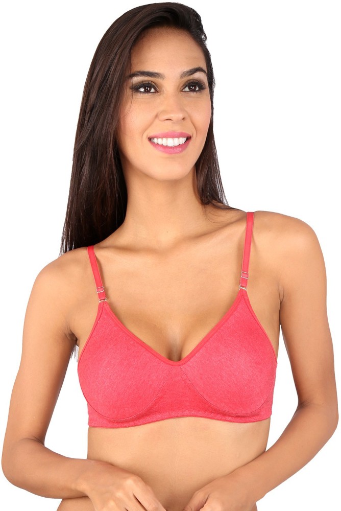 BRALUX Bela Women T-Shirt Non Padded Bra - Buy Melange Red BRALUX