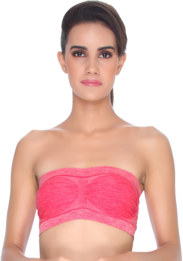 2% OFF on GOLDLINE Women Full Coverage Bra(Pink) on Flipkart