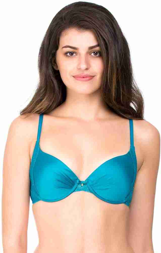 Buy Sonari Blue Satin Bra Online at Low Prices in India 