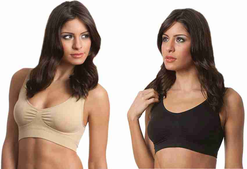 SJ Stretchable Breast Body Shaper Women Full Coverage Bra - Buy Multicolor  SJ Stretchable Breast Body Shaper Women Full Coverage Bra Online at Best  Prices in India