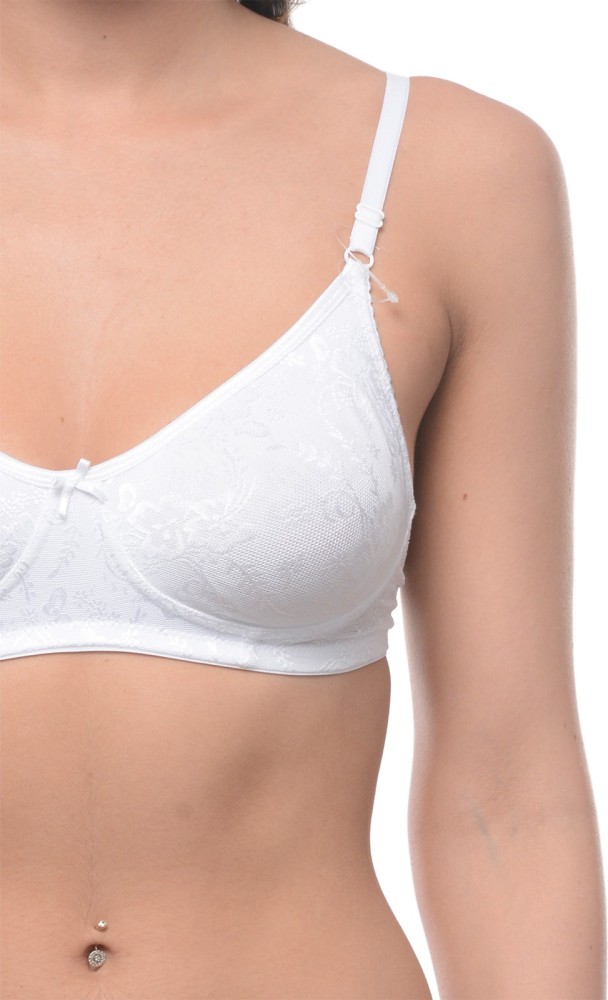 BodyCare Bra5565w Women T-Shirt Lightly Padded Bra - Buy White BodyCare  Bra5565w Women T-Shirt Lightly Padded Bra Online at Best Prices in India