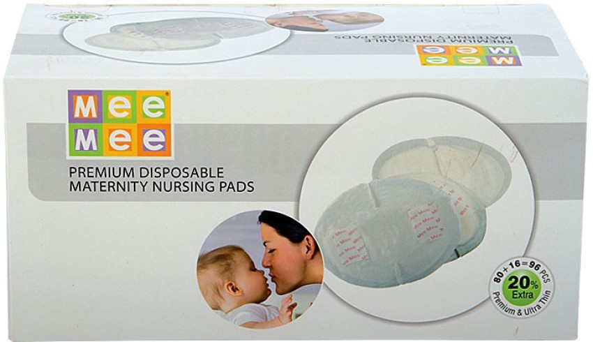 Ultra Thin Super Absorbent Disposable Maternity Nursing Breast Pads, 48Pcs