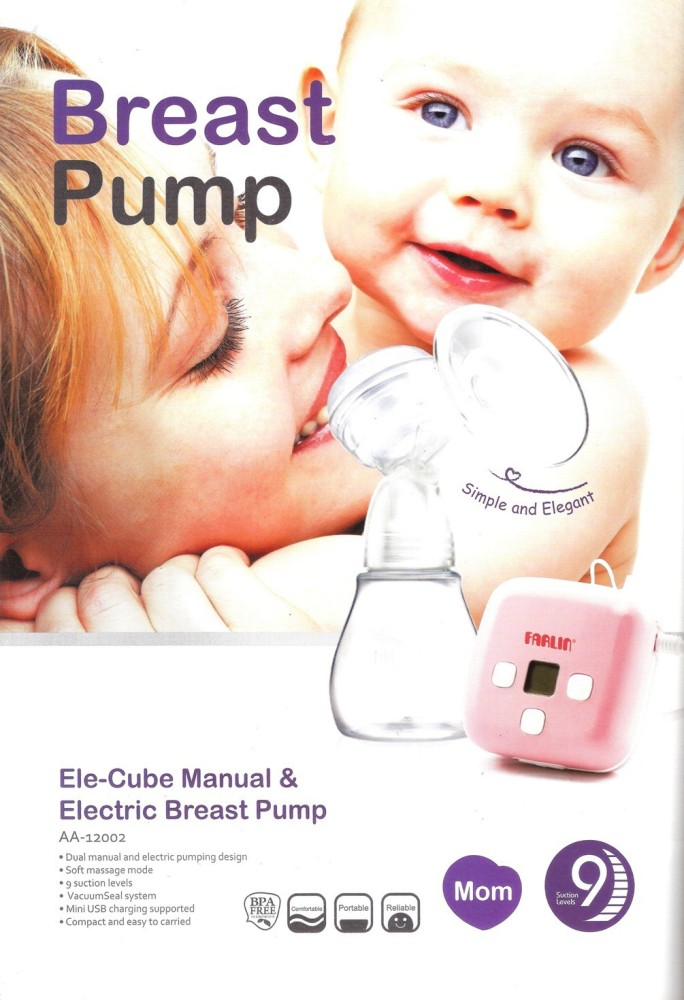 LuvLap Adore Double Electric Breast Pump, with 2 Phase Pumping