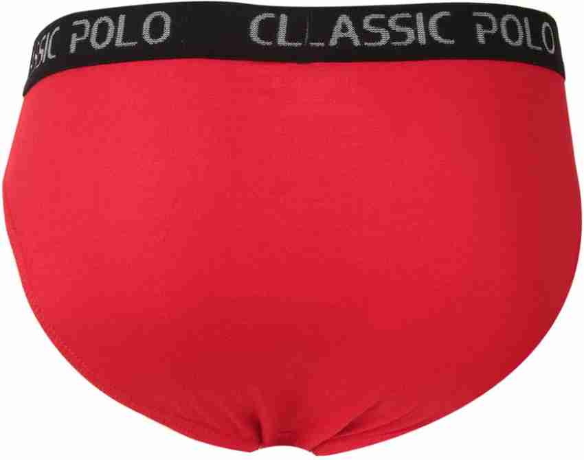 Classic Polo Men Regale Brief - Buy Red Classic Polo Men Regale