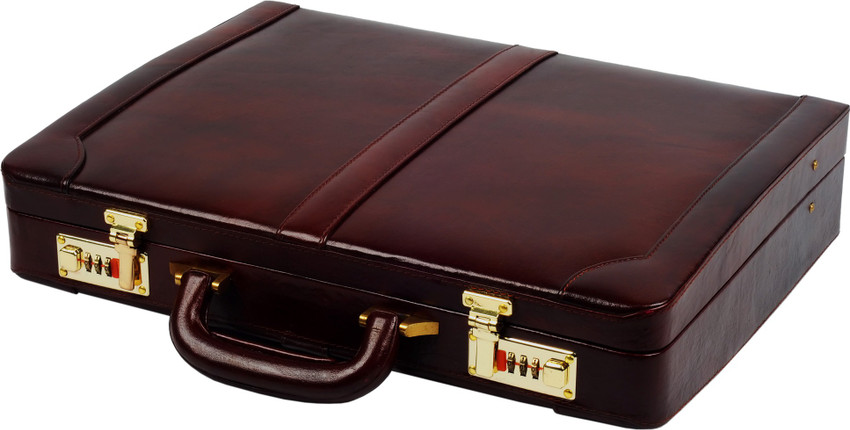 Old shop style briefcase