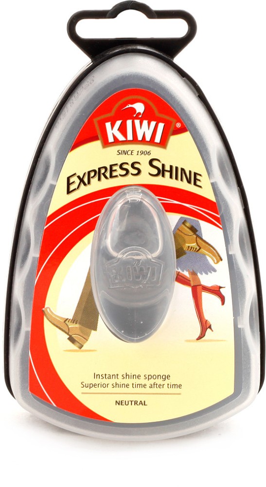 Kiwi Express Shine Shoe Polish Instant Shine Sponge - 7 ml Black