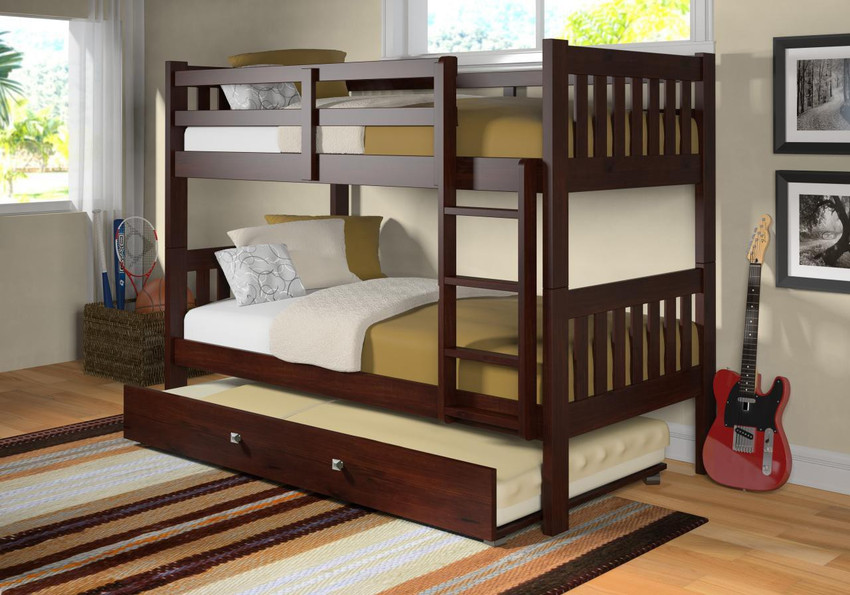 Twin over full bunk bed with trundle ikea online