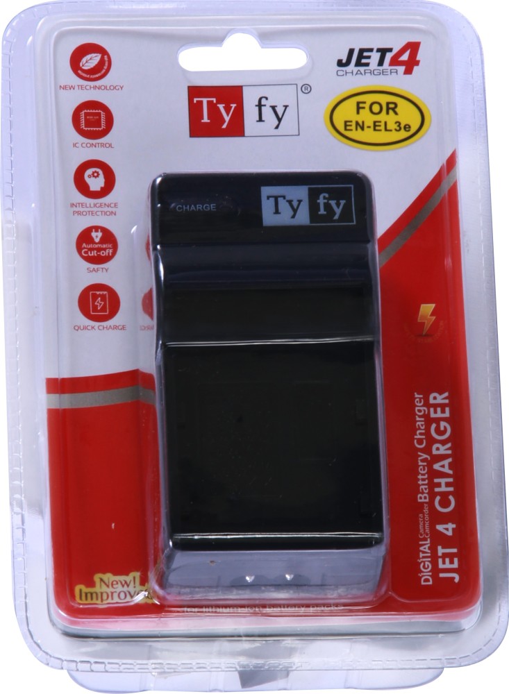 Tyfy ENEL 3E Jet 4 Camera Battery Charger - Tyfy 