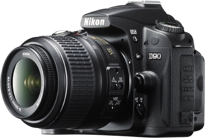 NIKON D90 DSLR Camera (Body with AF-S 18-105 mm VR Lens) Price in